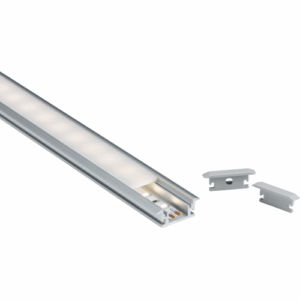 Knightsbridge 1M Aluminium Profile - Floor Recessed