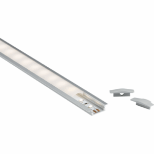 Knightsbridge 1M Aluminium Profile - Recessed Mount