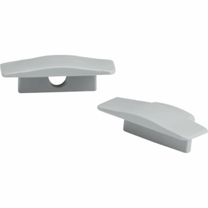 Knightsbridge Aluminium Recessed Profile End Caps