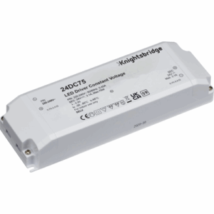 Knightsbridge IP20 24V 75W DC LED Driver - Constant Voltage