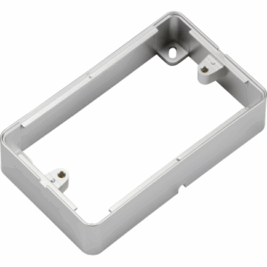 Knightsbridge 2G Surface Box - Grey