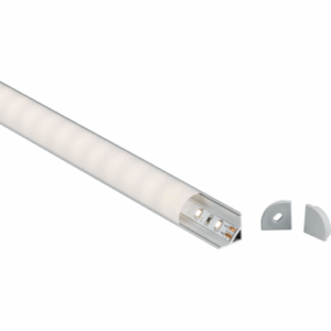 Knightsbridge 2M Aluminium Profile - Surface Mount Corner