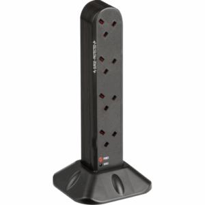 Knightsbridge 8G 2M Surge Protected Tower