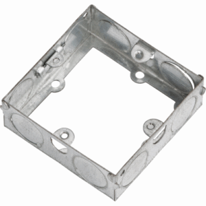 Knightsbridge 1G 25mm Galvanised Steel Extension Box