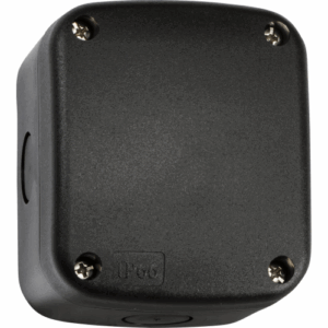 Knightsbridge IP66 Outdoor Enclosure, small - Black
