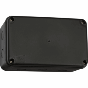 Knightsbridge IP66 Outdoor Enclosure, large - Black