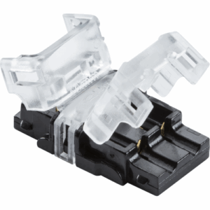 Knightsbridge 12V / 24V LED Flex Wire to Strip Connector - Single Colour