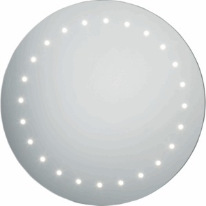 Knightsbridge IP44 500mm LED Circular Bathroom Mirror