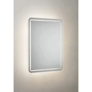 Knightsbridge IP44 600 x 450mm Back-lit LED Bathroom Mirror with Demister
