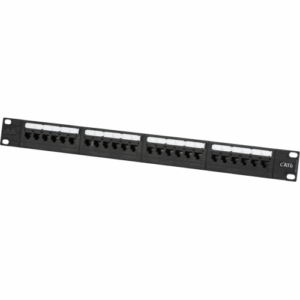 Knightsbridge 19 inch 1U  UTP CAT6 24-port Patch Panel