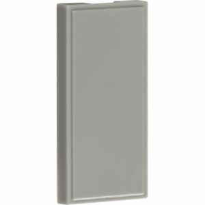 Knightsbridge PACK OF 10 - Half Blanking Modules (25 x 50mm) - Grey