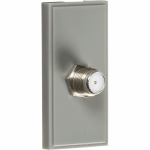 Knightsbridge SAT TV Outlet Module 25 x 50mm - Grey