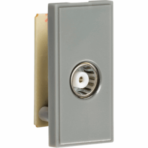 Knightsbridge TV Outlet Module (PCB) 25 x 50mm - Grey