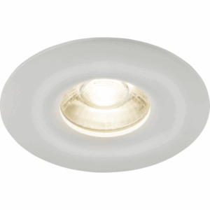 Knightsbridge Odina Single Fixed Round Downlight White
