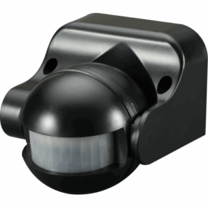 Knightsbridge IP44 180° PIR Sensor - Black