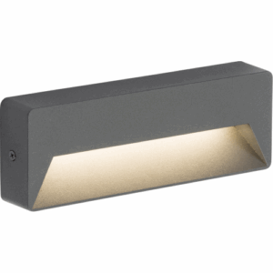Knightsbridge 230V IP54 5W LED Guide Light - Anthracite