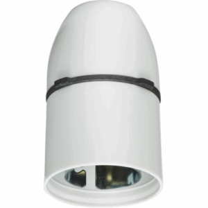 Knightsbridge T2 BC Cord Grip Lampholder