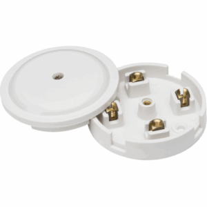 Knightsbridge 20A Junction Box 4-Terminal - White (79mm)