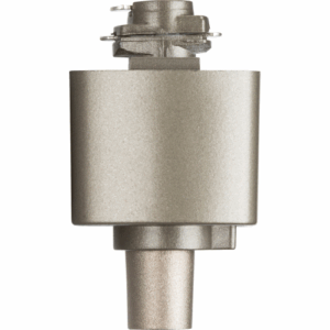 Knightsbridge 230V Track Adaptor Satin Nickel