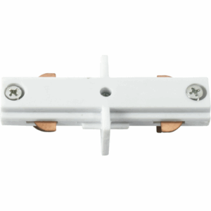Knightsbridge 230V Track In-line Connector - White