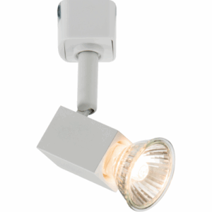 Knightsbridge 230V GU10 Track Spotlight - White