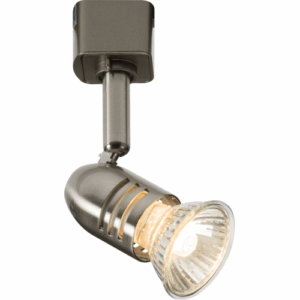 Knightsbridge 230V GU10 Track Spotlight - Brushed Chrome