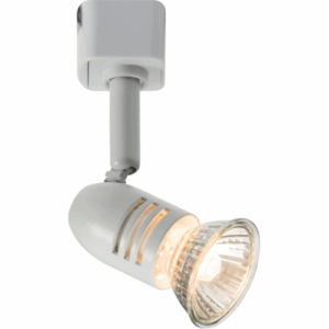 Knightsbridge 230V GU10 Track Spotlight - White