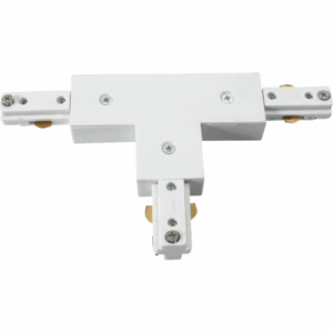 Knightsbridge 230V Track T-connector - White