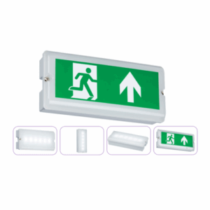 Knightsbridge 230V IP65 3W LED Emergency Bulkhead (maintained/ non-maintained)