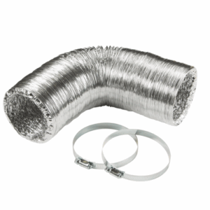 Knightsbridge 100mm/4 inch Aluminium Ducting Kit