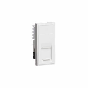 Knightsbridge UTP CAT5E RJ45 Outlet Module 25 x 50mm - White