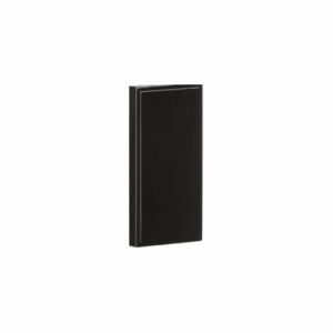 Knightsbridge PACK OF 10 - Half Blanking Modules (25 x 50mm) - Black