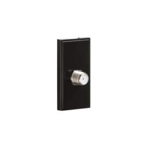 Knightsbridge SAT TV Outlet Module 25 x 50mm - Black