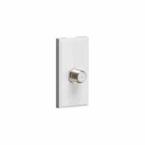 Knightsbridge SAT TV Outlet Module 25 x 50mm - White