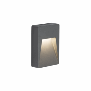 Knightsbridge 230V IP54 2W LED Guide Light - Anthracite