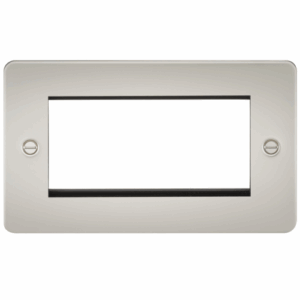 Knightsbridge 4G Modular Faceplate - Pearl
