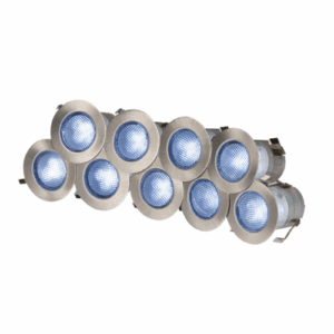 Knightsbridge IP65 230V 10x 0.2w Blue LED Kit