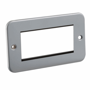 Knightsbridge Metal Clad 4G Modular Faceplate