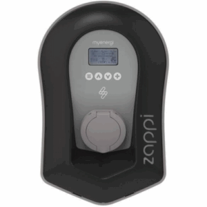 MYENERGI Zappi Eco-Smart 2.1 EV Charger Multiphase 7kW 22KW WIFI/Ethernet Tamperproof Untethered - Black