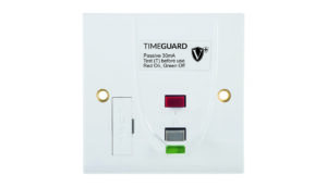 Timeguard Valiance+ RCD Protected Single Gang White Fused Connection Unit Passive