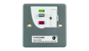 Timeguard Valiance+ RCD Protected Single Gang Metal Fused Connection Unit Passive