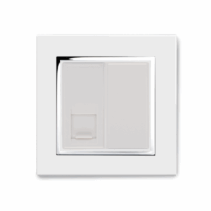 Retrotouch Crystal Rj11 Socket (White CT)