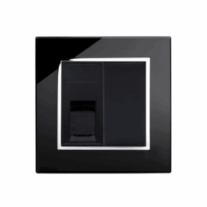 Retrotouch Crystal Rj11 Socket (Black CT)