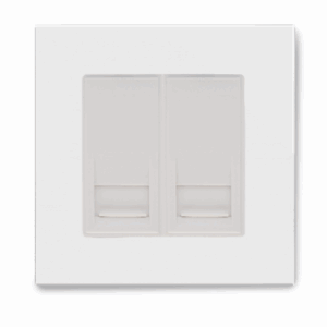 Retrotouch Crystal Bt Master/bt Slave Telephone Socket (White)