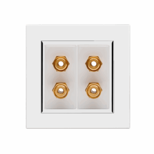 Retrotouch Crystal Speaker Post (White CT)