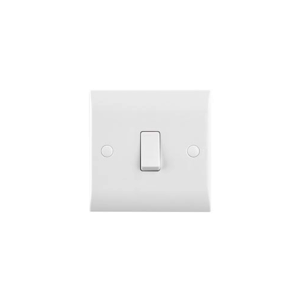 Saxby Electrical Curved Edge 10ax 1g 1-way Switch