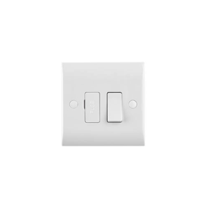 Saxby Electrical Curved Edge 13a Switched Fused Spur Unit