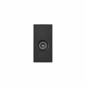 Saxby Electrical Euro Module Tv Screened Module - Matt Black