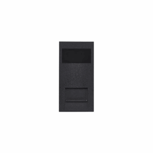 Saxby Electrical Euro Module Telephone Master Module - Matt Black