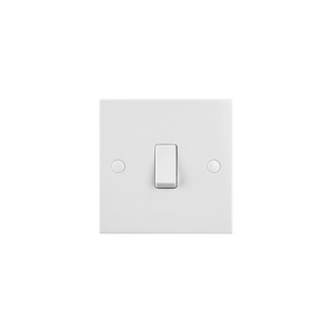 Saxby Electrical Square Edge 10ax 1g 2-way Switch